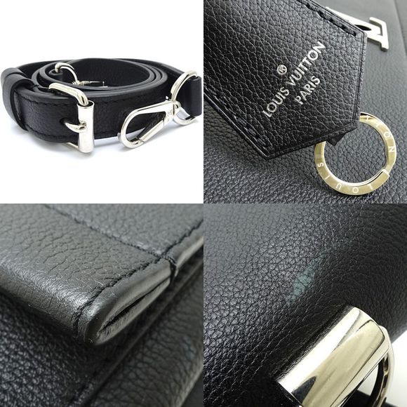 Louis Vuitton LockMe II Noir Handbag Black - Picture 5 of 8